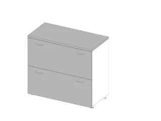 hangmappenkast,HxBxD 815x900x450mm,2hangmappenframes,romp wit - 1