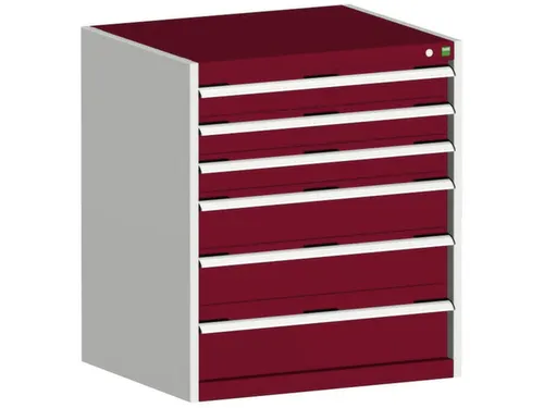 ladekast 900x800x750mm 6laden zware lasten RAL7035 front RAL3004