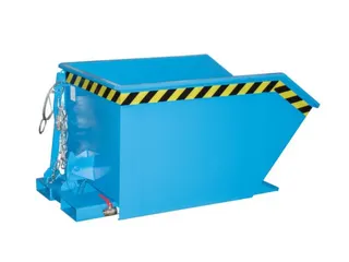 Kiepbak voor spaanders,HxLxB 680x1440x780mm,0,5m³,draagverm. 1000kg - 2