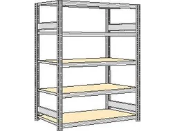 magazijnstelling,grondveld,HxBxD 2000x1751x626mm,vakl. 250kg