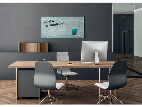 Glas Magneetbord Sigel Artverum Turquoise Wall mat 91x46cm