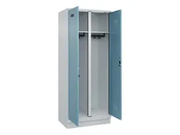 locker voor scheiding van kleding,HxBxD 1950x800x500mm,2vak