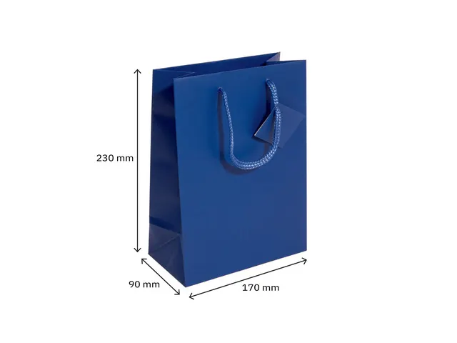 Cadeautas Sigel Small, ultramarijn blauw