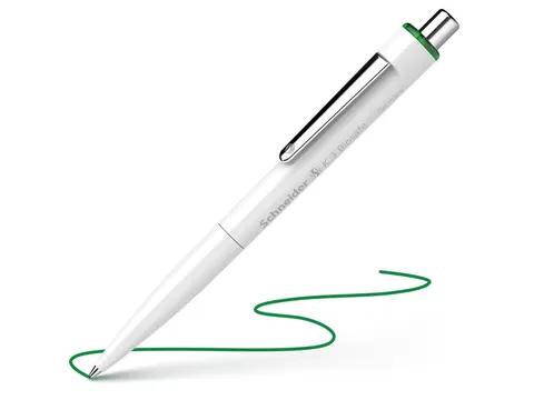 balpen Schneider K3 Biosafe M wit/groen