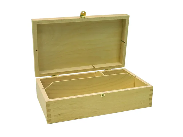 Tekendoos 712 25x12x6cm Blank hout