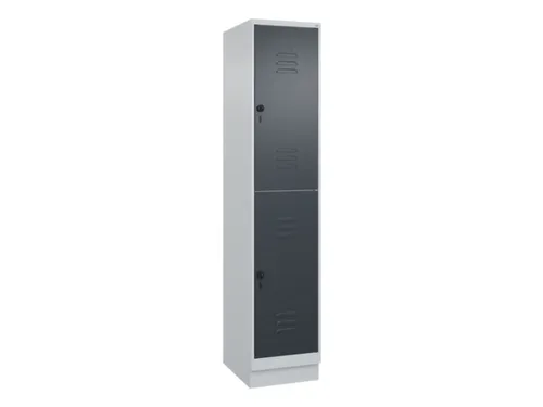 dubbeldekse locker,HxBxD 1950x400x500mm,1x2vak.,vak B 400mm