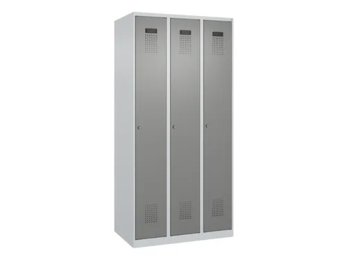 locker voor scheiding van kleding,HxBxD 1850x900x500mm,3vak