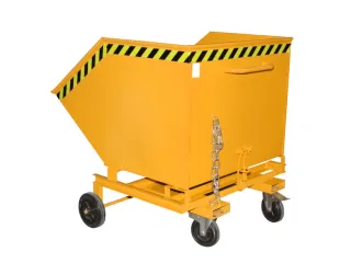 Kiepwagen,waterdicht,HxLxB 1290x1420x1340mm,1m³,draagverm. 300kg - 1