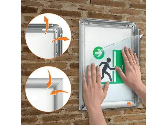 Kliklijst Nobo Impression Pro brandwerend A4