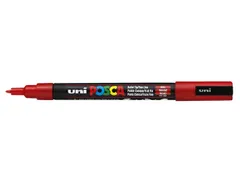Verfstift Posca PC3M Fijne punt 0,9-1,3mm Rood