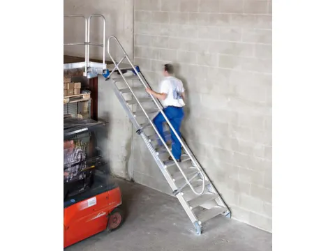 bordestrap bordes H 2 82m 13treden trede B 1000mm 45° helling