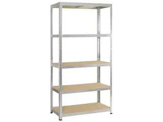 Avasco Rek Strong 175 176x90x45cm 5 legborden Gegalvaniseerd - 1