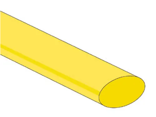 Thermische Krimpkous 12.7mm - Geel - 25 Stuks
