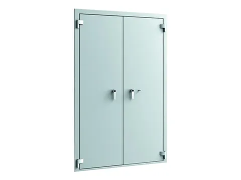 Kluisdeur St. Gallen D4 klasse I dubbeldeurs 2000x1200x240mm