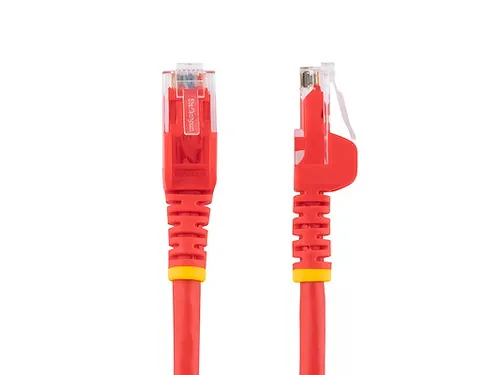 1m gigabit snagless RJ45 UTP Cat6 patchkabel rood