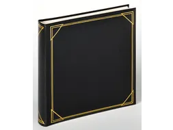 Fotoalbum walther design standaard 30x30cm 100vel zwart