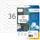 HERMA 4380 Verwijderbare etiketten A4 Ovaal 40,6x25,4mm Wit 900 stuks