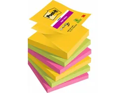 Memoblok Post-it 3M Z-Notes R330 Super Sticky 76x76mm Carnival