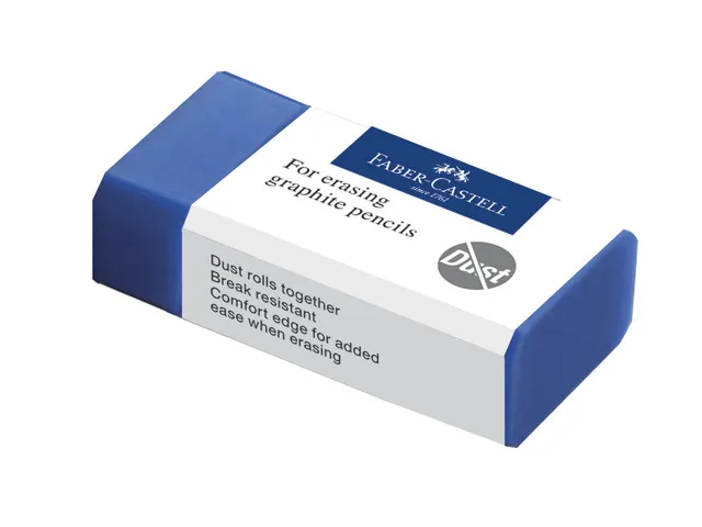 Gum Faber Castell Stofvrij Blauw