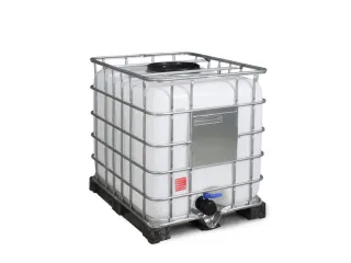 IBC-container,HxLxB 1160x1200x1000mm,1000l,invulopening Ø 400mm - 1