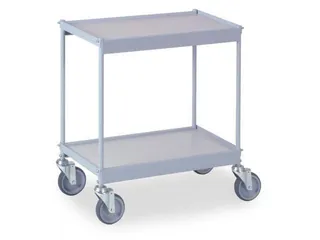 Universele Wagen 150kg 660x335mm 2 Etages Zilvergrijs - 1