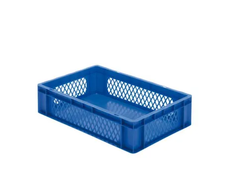 Euronorm-Stapelbak 26l H X L X B 145x600x400mm Blauw