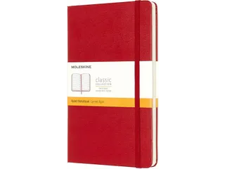 Notitieboek Moleskine large 130x210mm lijn hard cover scarlet red - 6