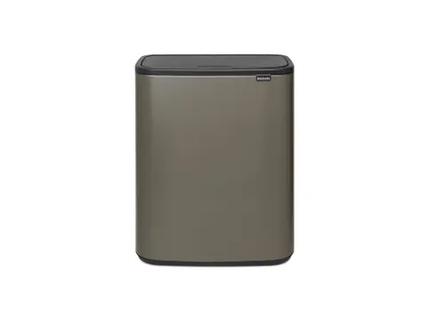 Afvalbak Bo Touch Bin 60 Liter Platina