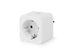 Nedis SmartLife Slimme Stekker Wi-Fi IP21 Wit