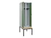 locker voor scheiding van kleding,HxBxD 2120x600x815mm,2vak