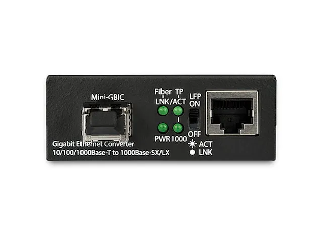 Convertisseur de Média Fibre Gigabit Ethernet 850nm LC 550m