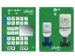 Poste lave-yeux 1x solution saline 1x solution ph neutre DIN EN 15154-