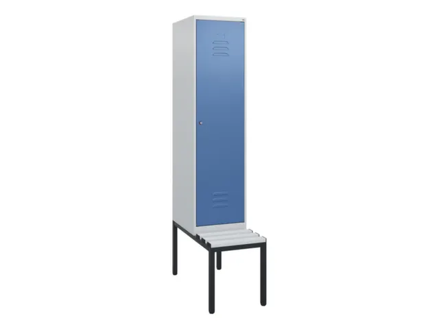 locker met bank,HxBxD 1950x400x815mm,1vak,vak B 400mm,cil.-slot