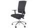 Siège de bureau série 300-EN Comfort Noir piètemement croix alu