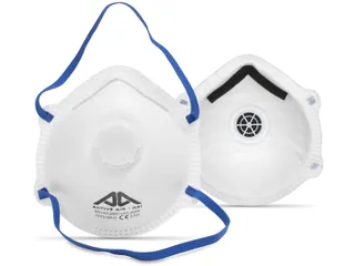 Active Gear FFP2 NR D Stofmasker met Ventiel Doos met 10 Stuks - 10