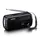 Lenco MCR-113BK Draagbare opwindbare noodradio, zaklamp en powerbank
