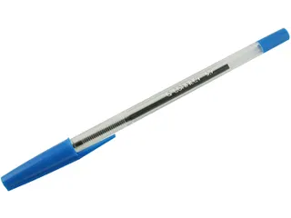Balpen Met Dop Medium Punt 1.0mm Blauw - 1