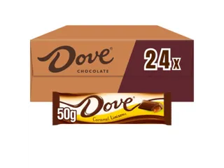Dove chocoladereep liaison caramel 50 gram - 3