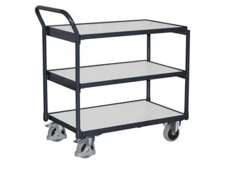 Ex Beveiligde Tafelwagen 250kg 3 Etages 1010x1125x624mm - 1