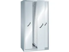 verticale kast,HxBxD 1950x1000x695mm,3uittrekwanden