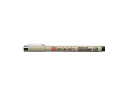 Fineliner Sakura Pigma Graphic 2 2.0mm zwart