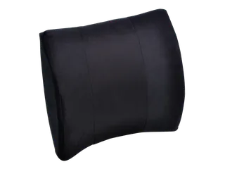 Ergonomische Rugsteun Vleugelvormig Stevig Foam 50mm Dik Zwart - 1