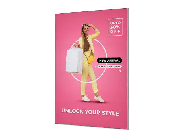 Print voor Textielframe Elegant A0 Soft Knit SEG 230/m2