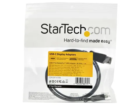 Usb-c Naar Displayport Adapter Kabel - 8k 30hz 1 Meter