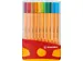 Fineliner STABILO point 88 ColorParade rollerset geel/rood F ass 20st