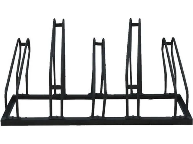 Fietsenrek Zwart 5 Fietsen BS500