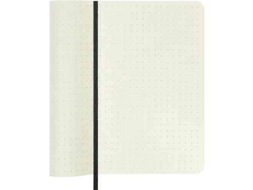 Notitieboek Moleskine pocket 90x140mm dots soft cover zwart