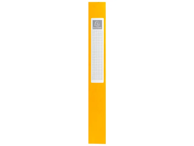 Klasseerdoos glansk. rug 40mm A4 geel