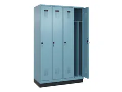 locker voor scheiding van kleding,HxBxD 1950x1200x500mm,4vak