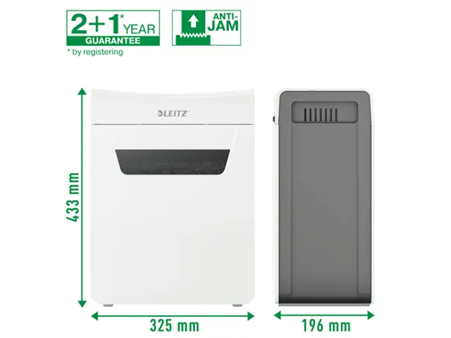 Papiervernietiger Leitz IQ Protect Premium 4M snippers 2x15mm